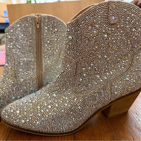 Rhinestone boots- Hey Girl by Corkys Shine Bright Rhinestone Boots - Picture 4 of 10